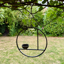 Load image into Gallery viewer, Handmade Metal Hanging Bird Feeder