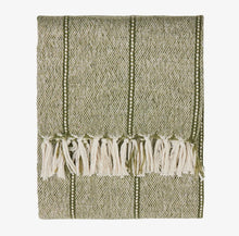 Load image into Gallery viewer, Hedon Woven Indoor/Outdoor Throw – Moss Green