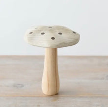 Load image into Gallery viewer, Handcrafted Wooden Mushrooms – Rustic Nature-Inspired Ornaments