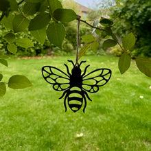 Load image into Gallery viewer, Cute Bee Hanging Metal Garden Ornament (11 cm)