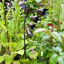 Load image into Gallery viewer, Recycled Metal Campanula Garden Ornament (52 cm)