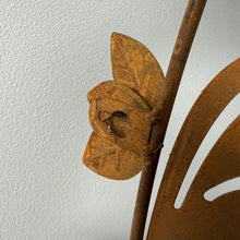 Load image into Gallery viewer, Large Rusty Metal Dragonfly Hanging Garden Ornament, Wall Art (75 cm)