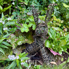Load image into Gallery viewer, 3D Metal Hare Garden Ornament (35 cm)