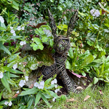 Load image into Gallery viewer, 3D Metal Hare Garden Ornament (35 cm)