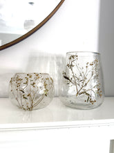 Load image into Gallery viewer, Wildflower Glass Vase / Candle Holder