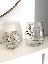 Load image into Gallery viewer, Wildflower Glass Vase / Candle Holder